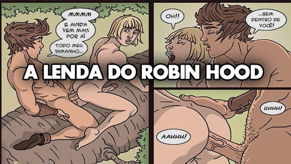 Quadrinhos Gay - A lenda de Robin Hood - HQs Adulto