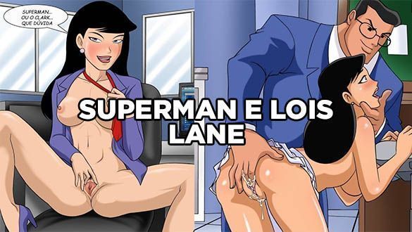 Superman comendo a Lois Lene