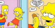 Bart fodendo a bucetinha de Lisa dentro da escola
