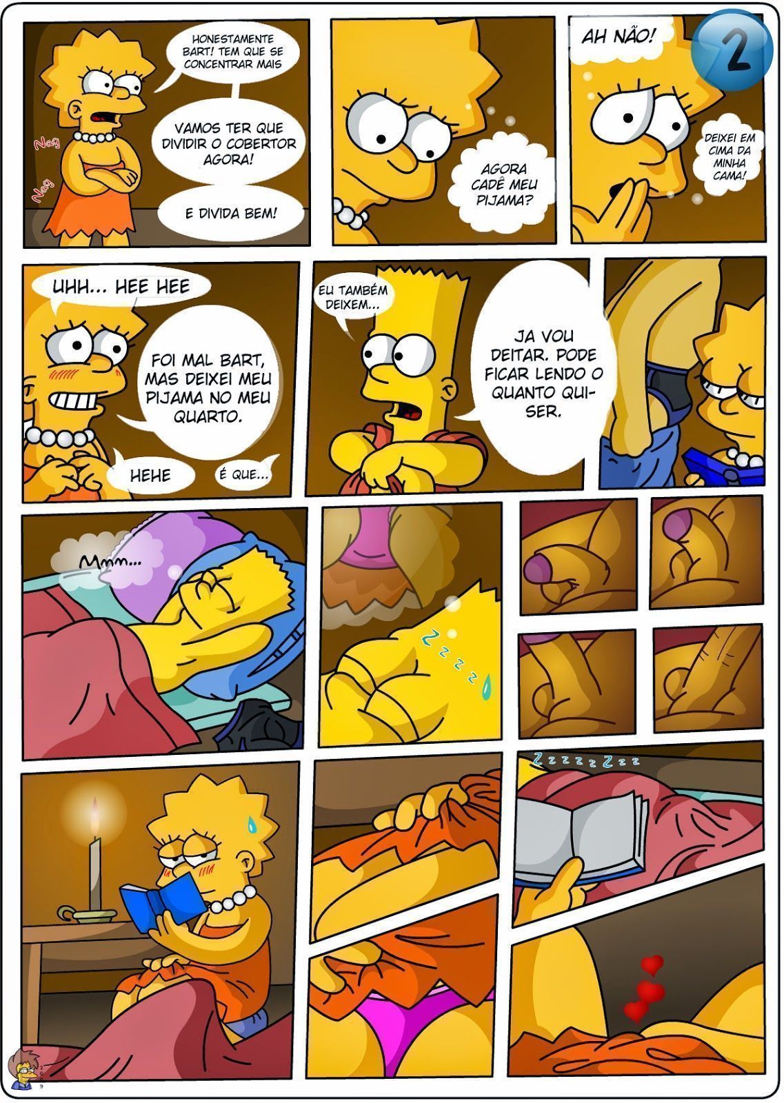 Os Simpsons Hentai - A casa na árvore - Incesto