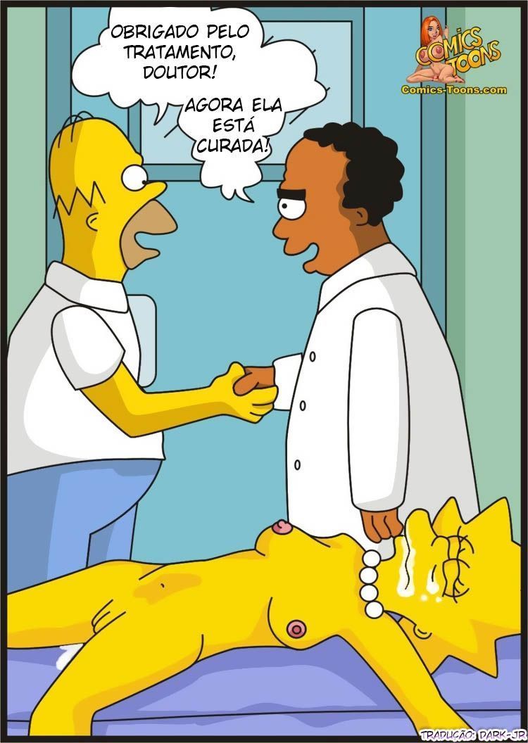 Os Simpsons Porno - Lisa vai ao Ginecologista