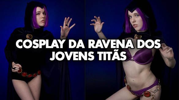 Cosplay Porno - Ravena dos Jovens Titãs pelada