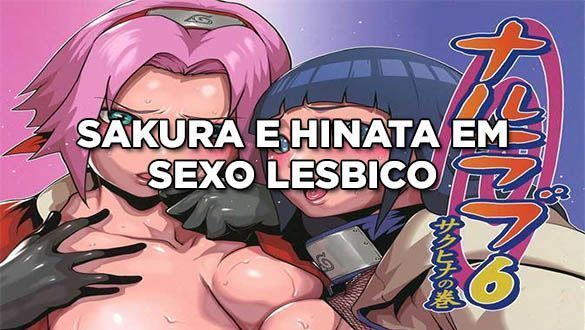 Sakura e Hinata em sexo lésbico