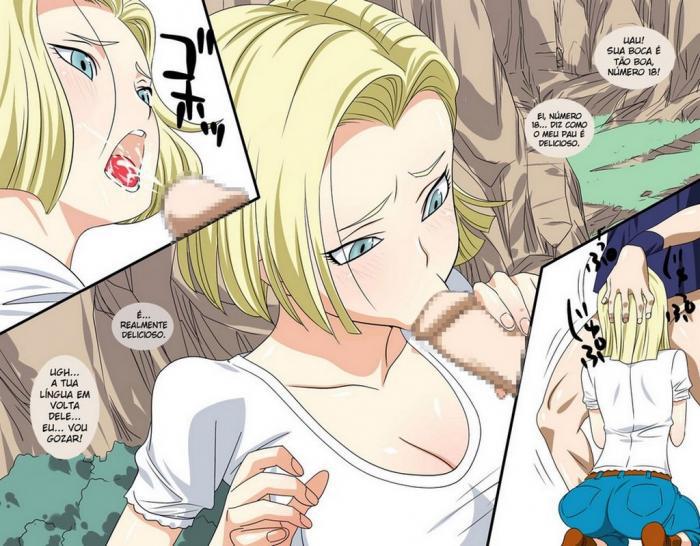 A Android 18 sob controle