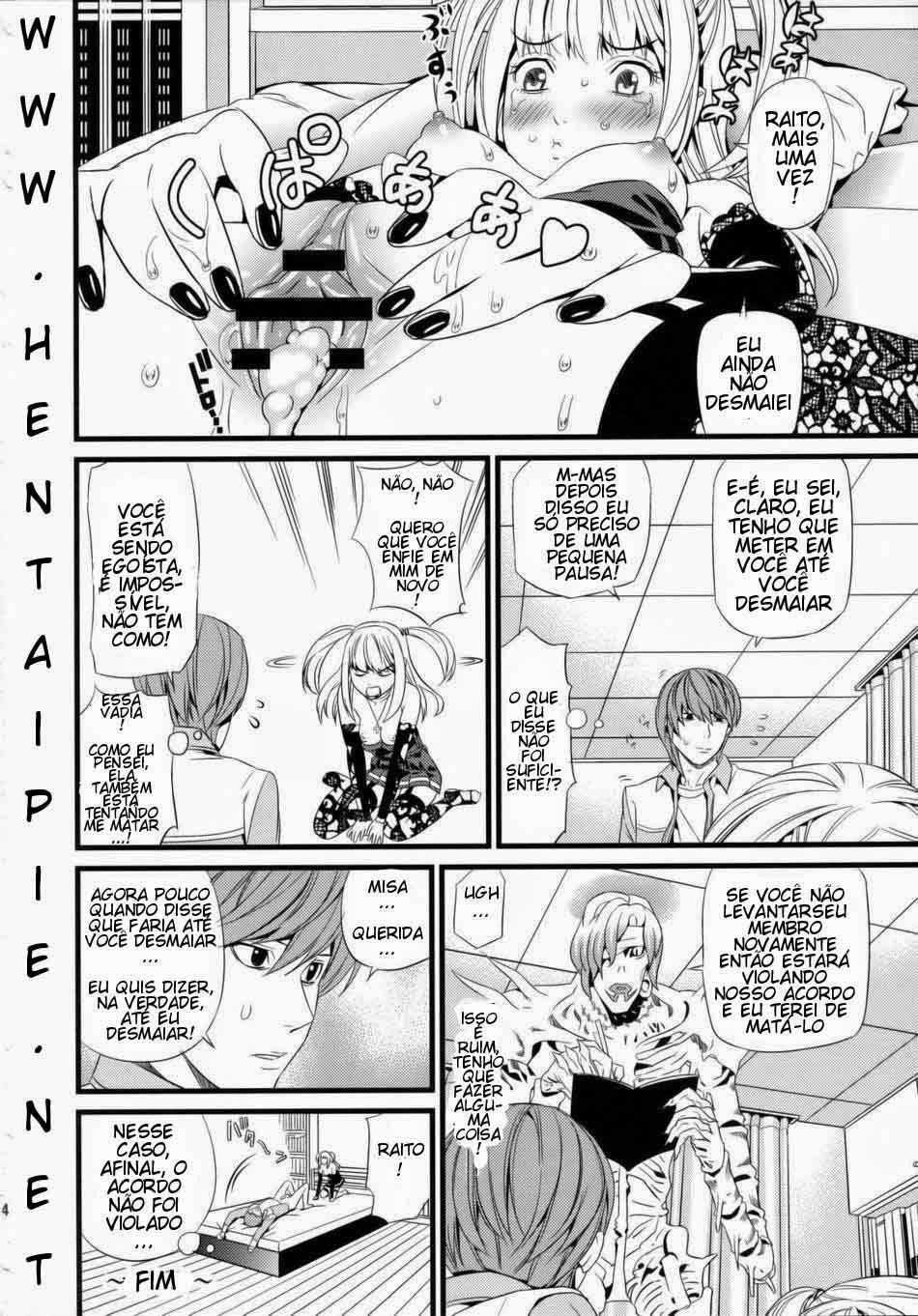 Death Note Hentai - Raito e Misa fazendo sexo